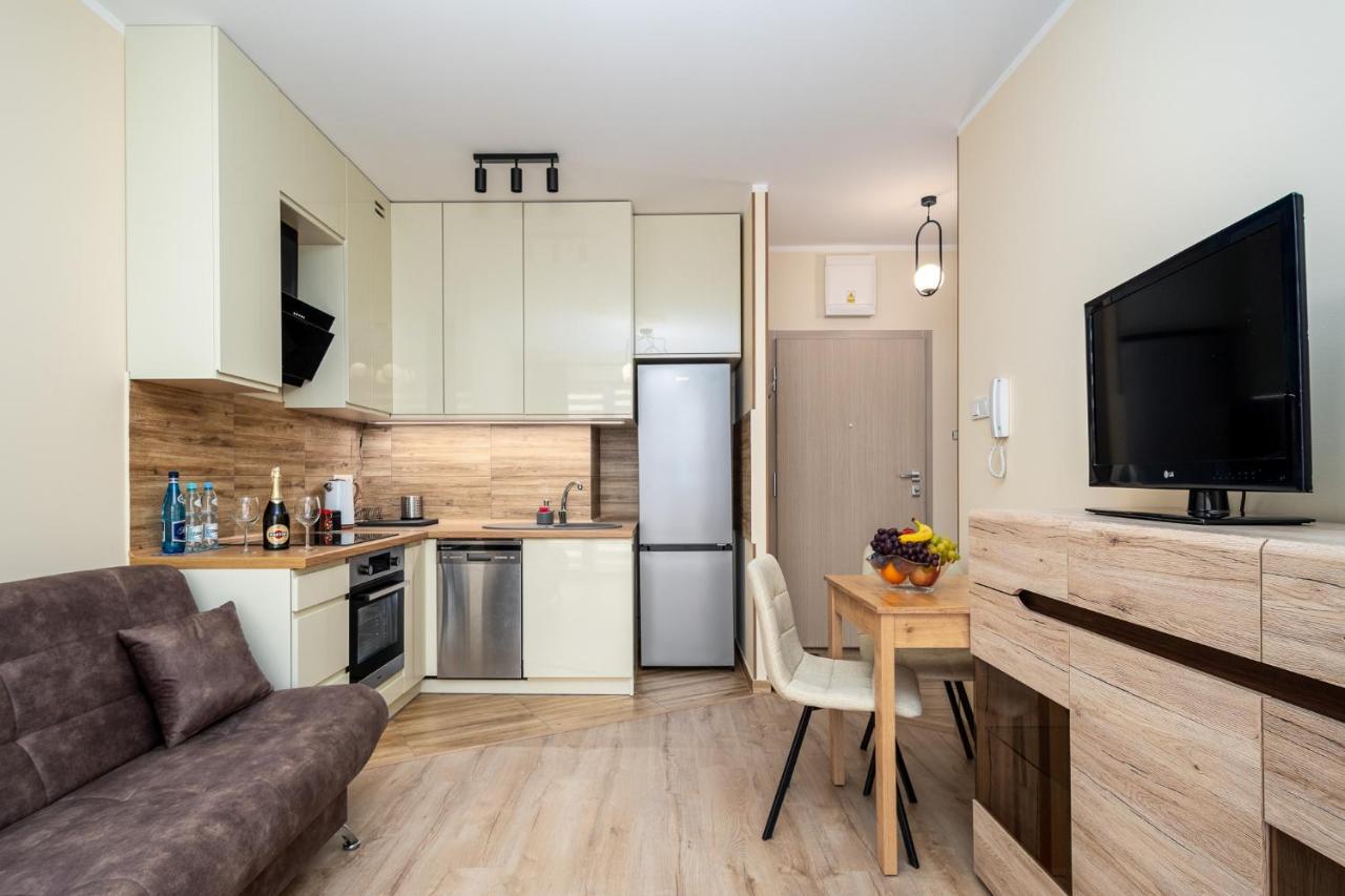Warsaw Apartments White Exterior foto